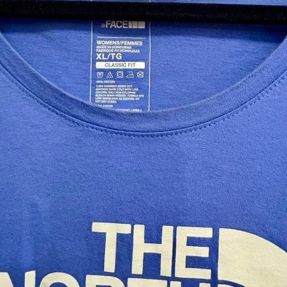 The North Face Blue Long Sleeve Shirt - Picture 4 of 5